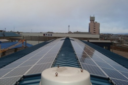 二の宮ベイス太陽光発電所発電